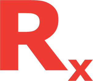 Dr. Rajani's signature Rx Logo signifying an exclusive treatment only offered at Style Aesthetics.